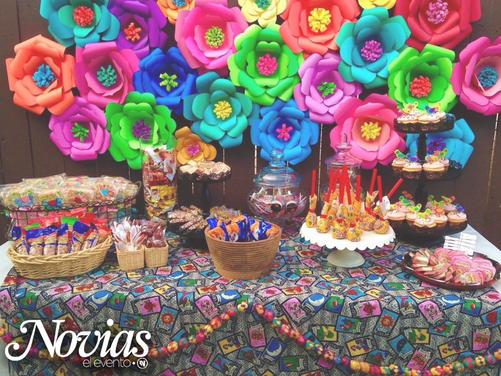  Ideas de mesas de dulces mexicanos para tu boda
