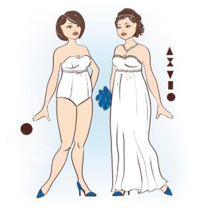 Tips para elegir el corte del vestido según tu tipo de cuerpo | Novias